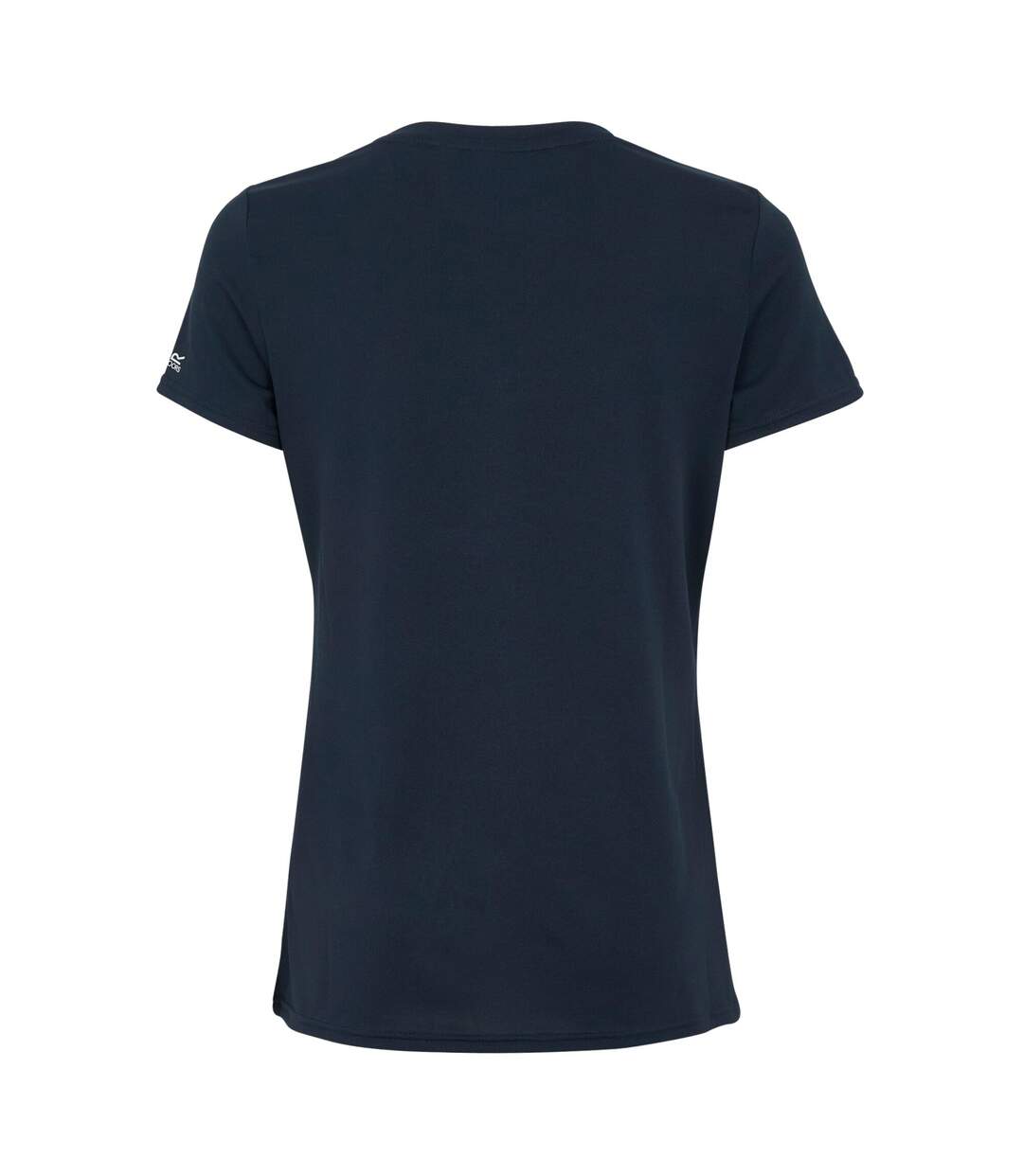 T-shirt Extensible Motif/style Fleurs Fingal Femme Bleu Marine Imprimé Regatta-3