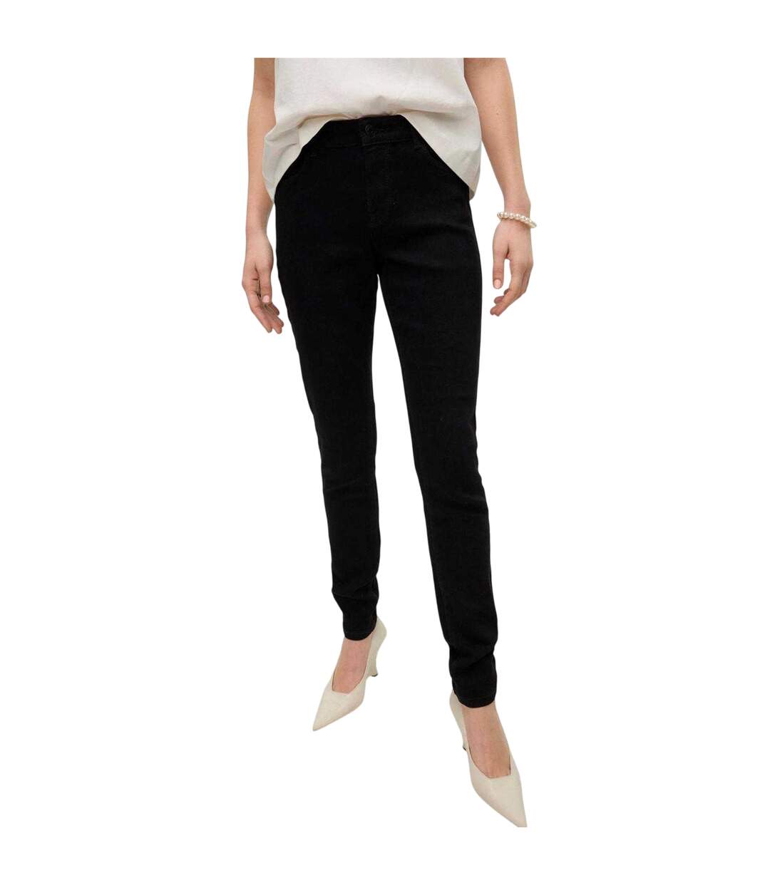 Jean Ely Femme Noir Vero Moda-4