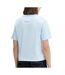 T-Shirt bleu femme tommy hilfiger badge1-2