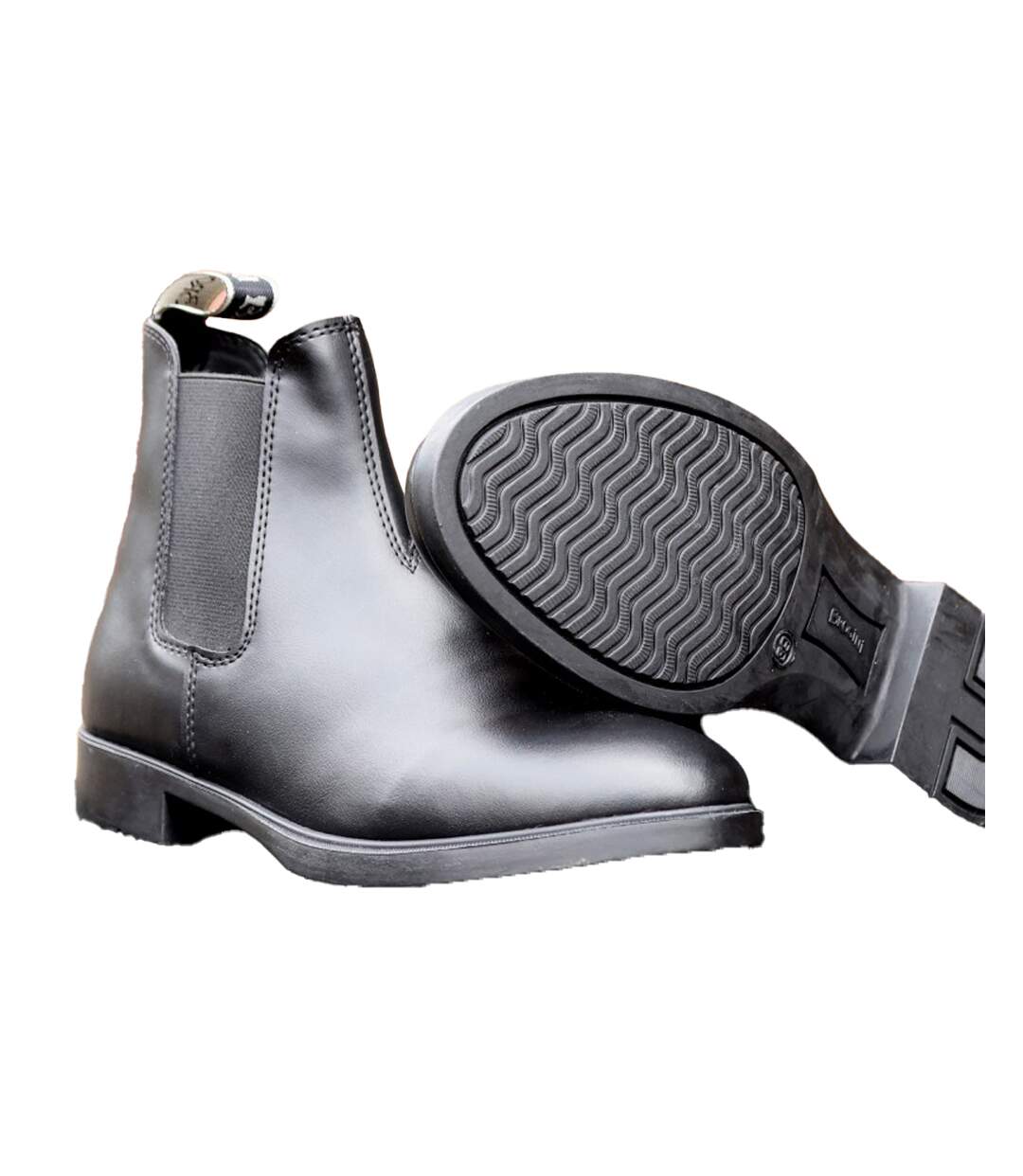 Bottines Jodhpur Boxwell Adulte Noir Brogini-3