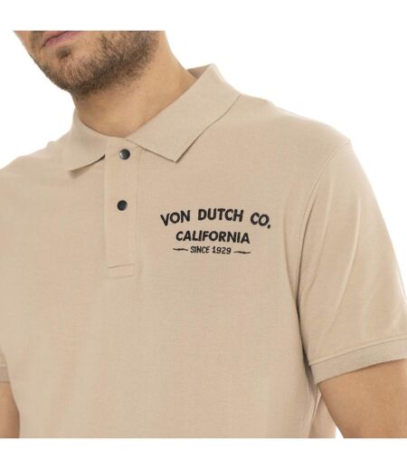 Polo homme manches courtes avec broderie Company Vondutch