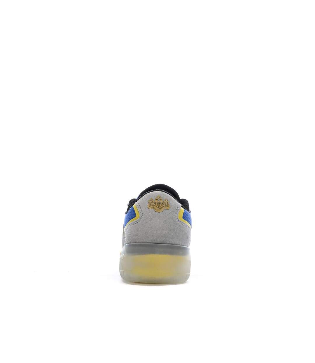 Baskets gris/bleu/jaune homme dc shoes metric x hongo-3