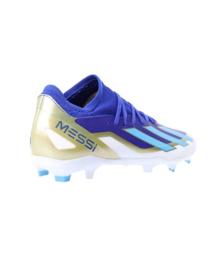 Mens X Crazyfast Messi League Firm Ground Football Boots Blue Adidas