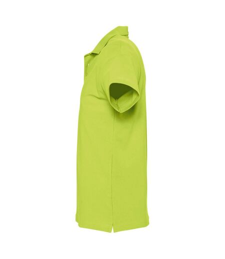 SOLS Mens Spring II Short Sleeve Heavyweight Polo Shirt (Apple Green) - UTPC320