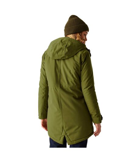 Veste Imperméable Valenta Femme Vert Néphrite Noir Regatta