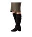 Bottes hauteur genoux kaya femme noir Dorothy Perkins