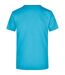 T-shirt Adulte Bleu Ciel James And Nicholson-2