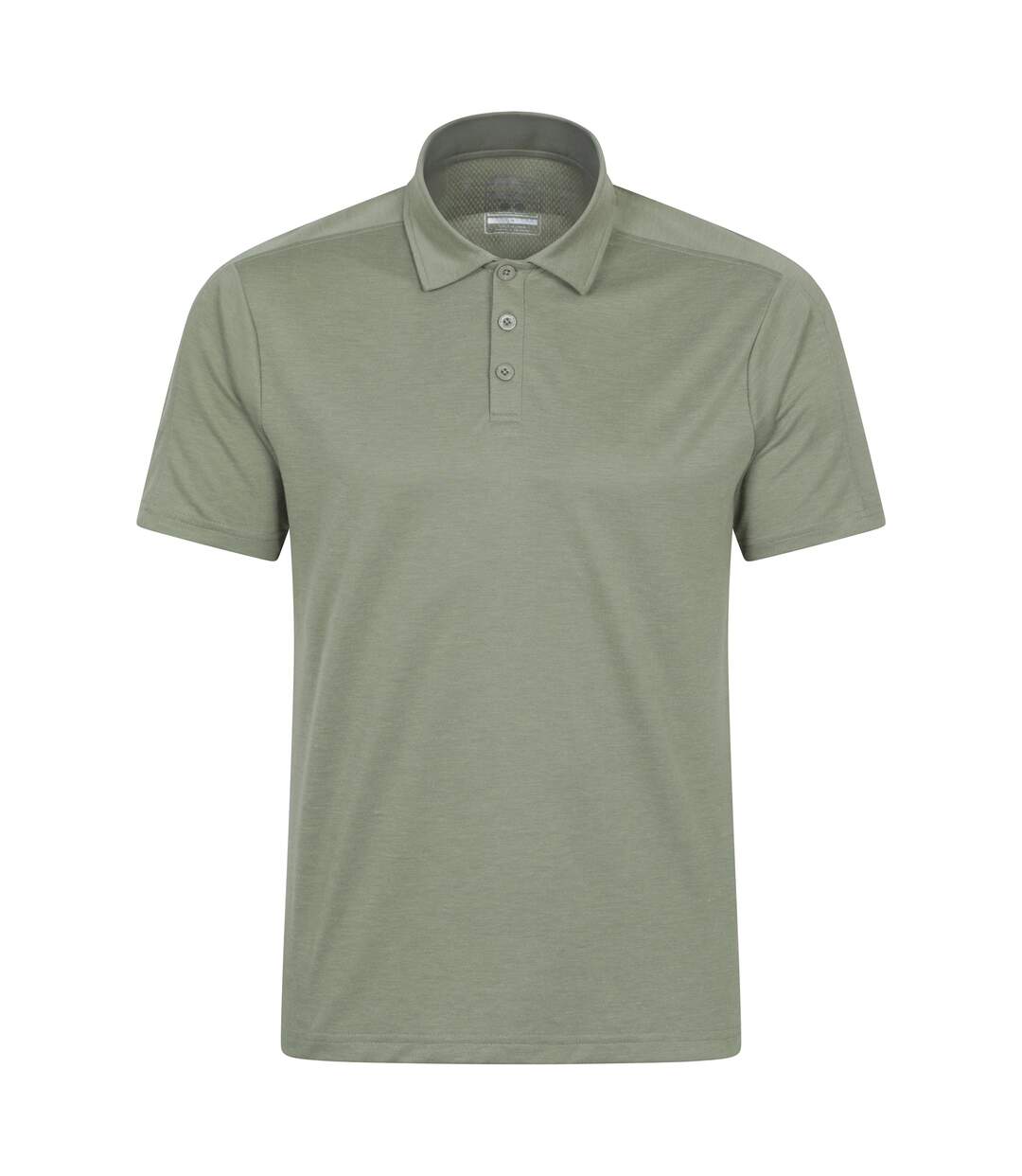 Mens volley isocool polo shirt light khaki Mountain Warehouse-1