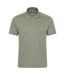 Mens volley isocool polo shirt light khaki Mountain Warehouse-1