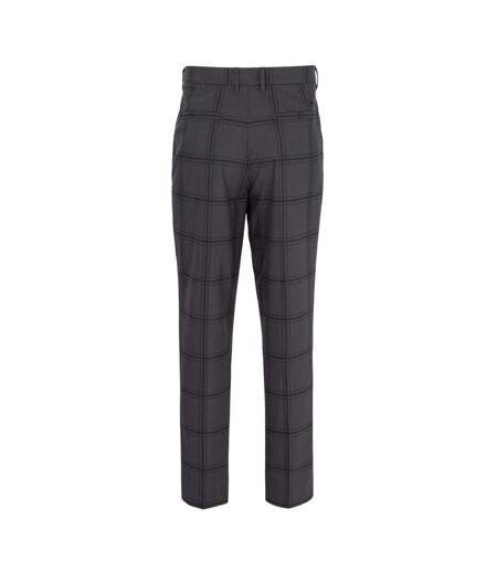 Pantalon De Golf Motif/style À Carreaux Homme Anthracite Slazenger