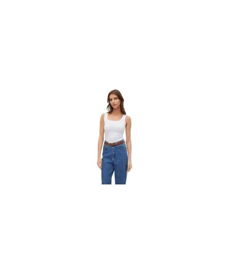 Débardeur Sans Manches Lulu Femme Blanc Vif Vero Moda