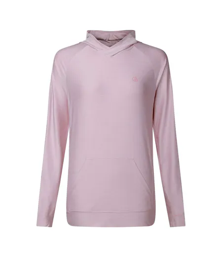 Womens/ladies The Laura Whitmore Edit Sprint City Lightweight Hoodie Pink Haze Dare 2B