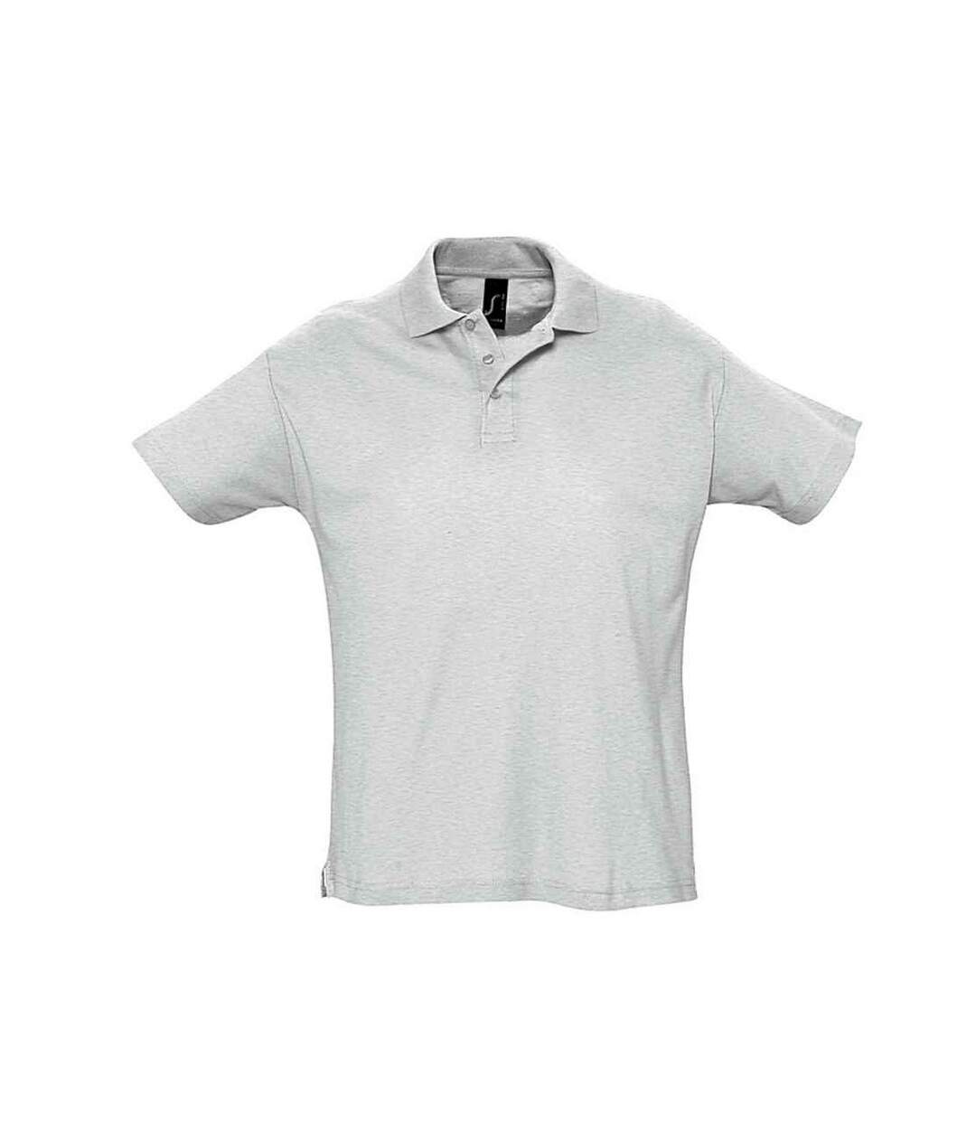 Polo Summer Homme Cendre SOLS-1