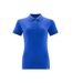Womens/ladies Crossover Plain Polo Shirt Royal Blue Mascot-1