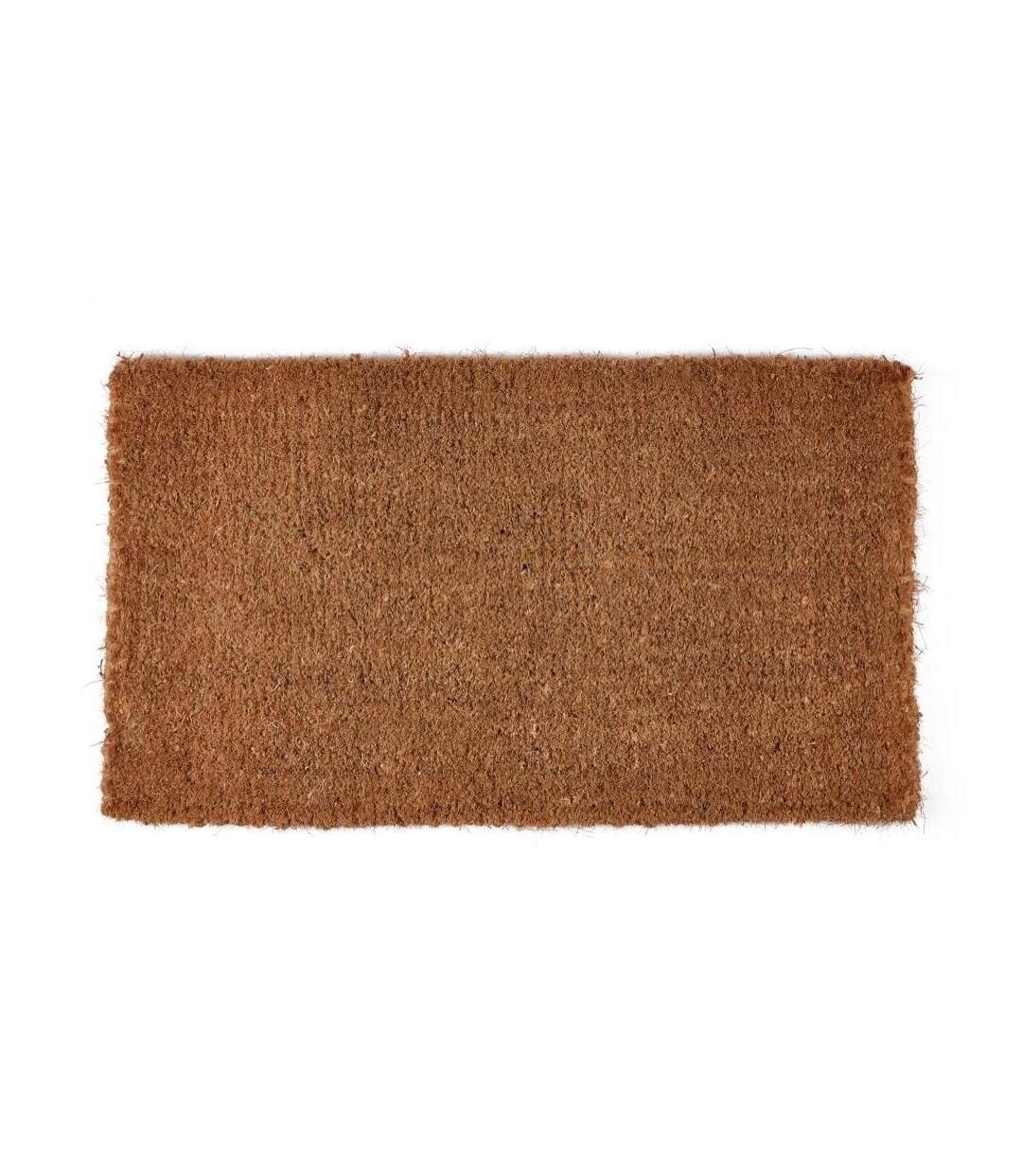 Coir door mat 60cm x 35cm brown Groundsman-1