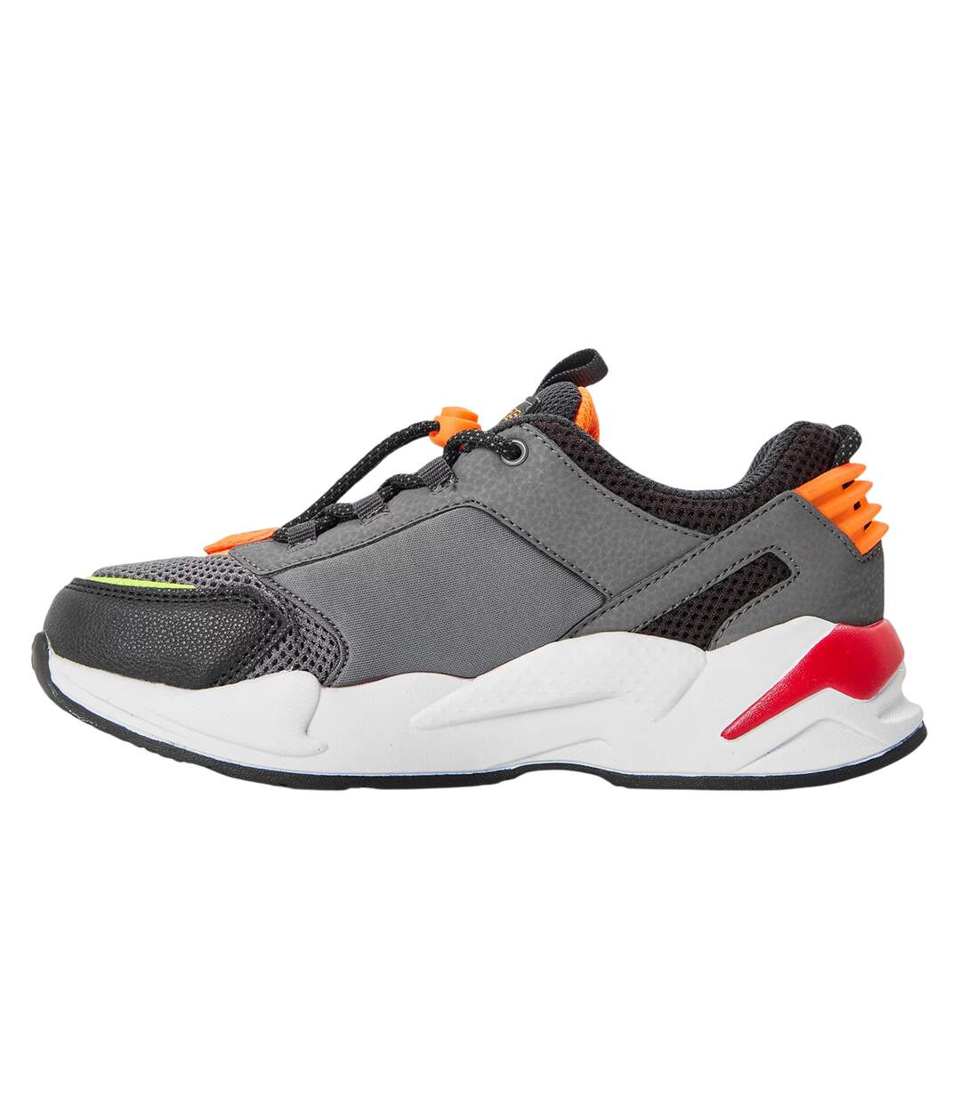 Childrens/kids Ultrasurge Trainers Charcoal Grey Skechers-2