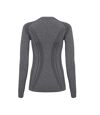 TriDri Womens/Ladies Seamless 3D Fit Multi Sport Performance Long Sleeve Top (Charcoal)