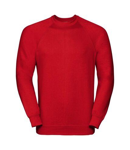 Sweatshirt classique homme rouge Russell