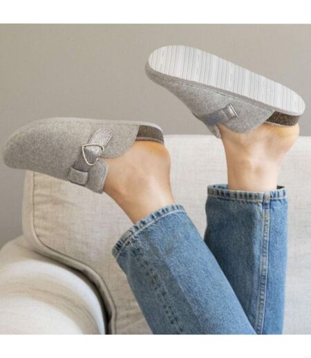 Isotoner Chaussons Sabots femme semelle anatomique confort