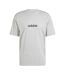 T-shirt Motif/style Linéaire Homme Gris Adidas-2