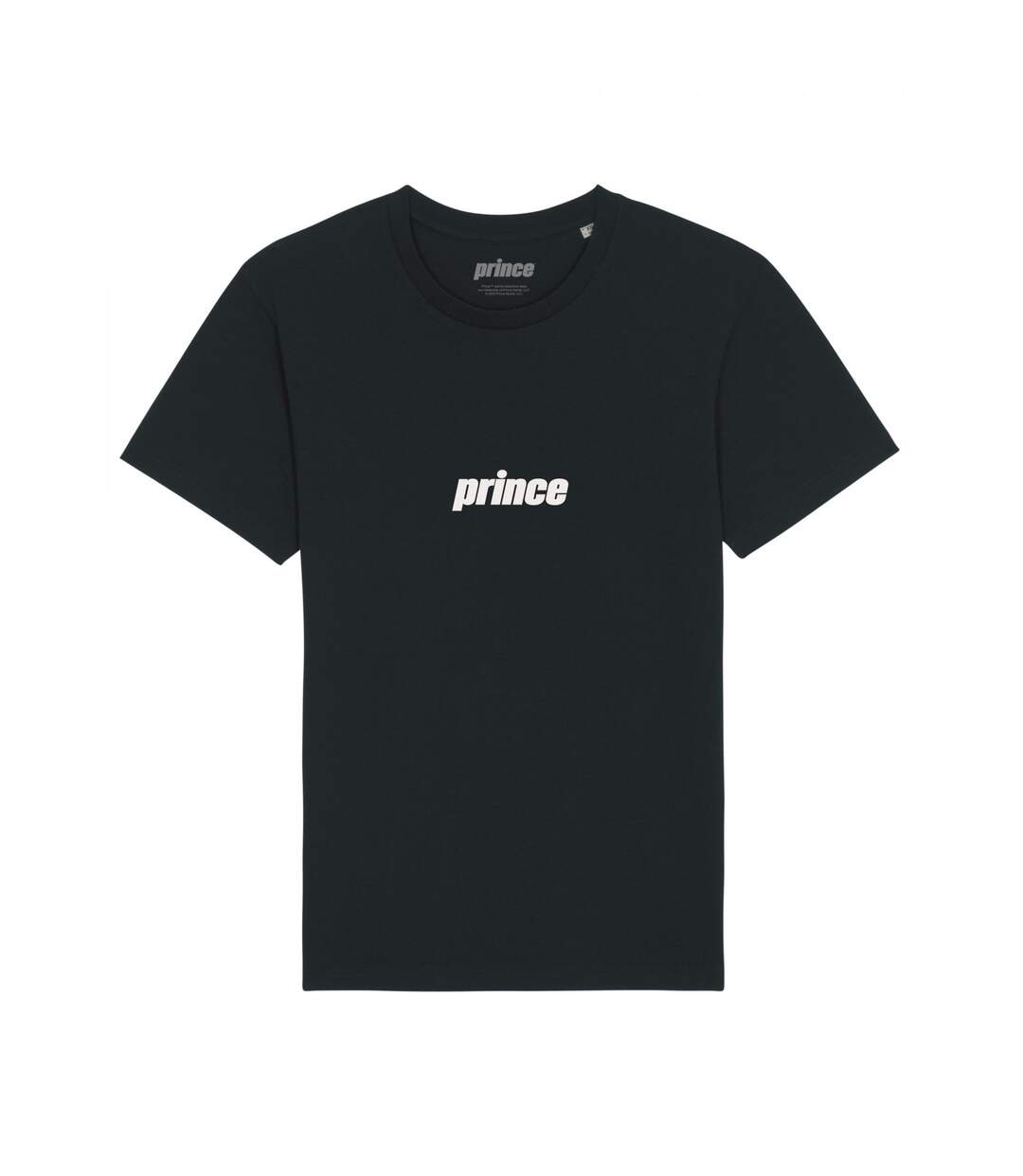 T-shirt court adulte noir Prince