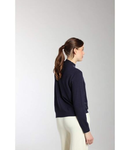 Pull Lady  | Gerard Pasquier Avec Col Pattes De Boutonnière | Gerard Pasquier