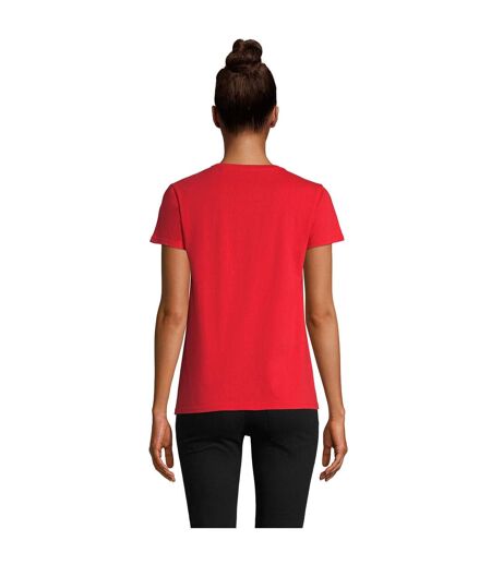 T-shirt Pioneer Femme Rouge Vif SOLS