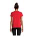 T-shirt Pioneer Femme Rouge Vif SOLS-2