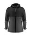 Womens/ladies Northville Two Tone Shell Jacket Black James Harvest-2
