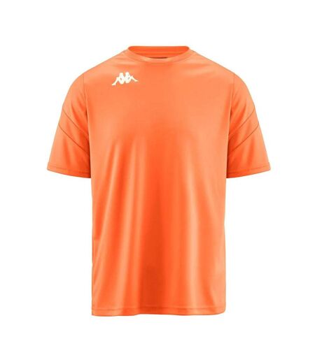 Maillot de sport orange homme kappa dovo