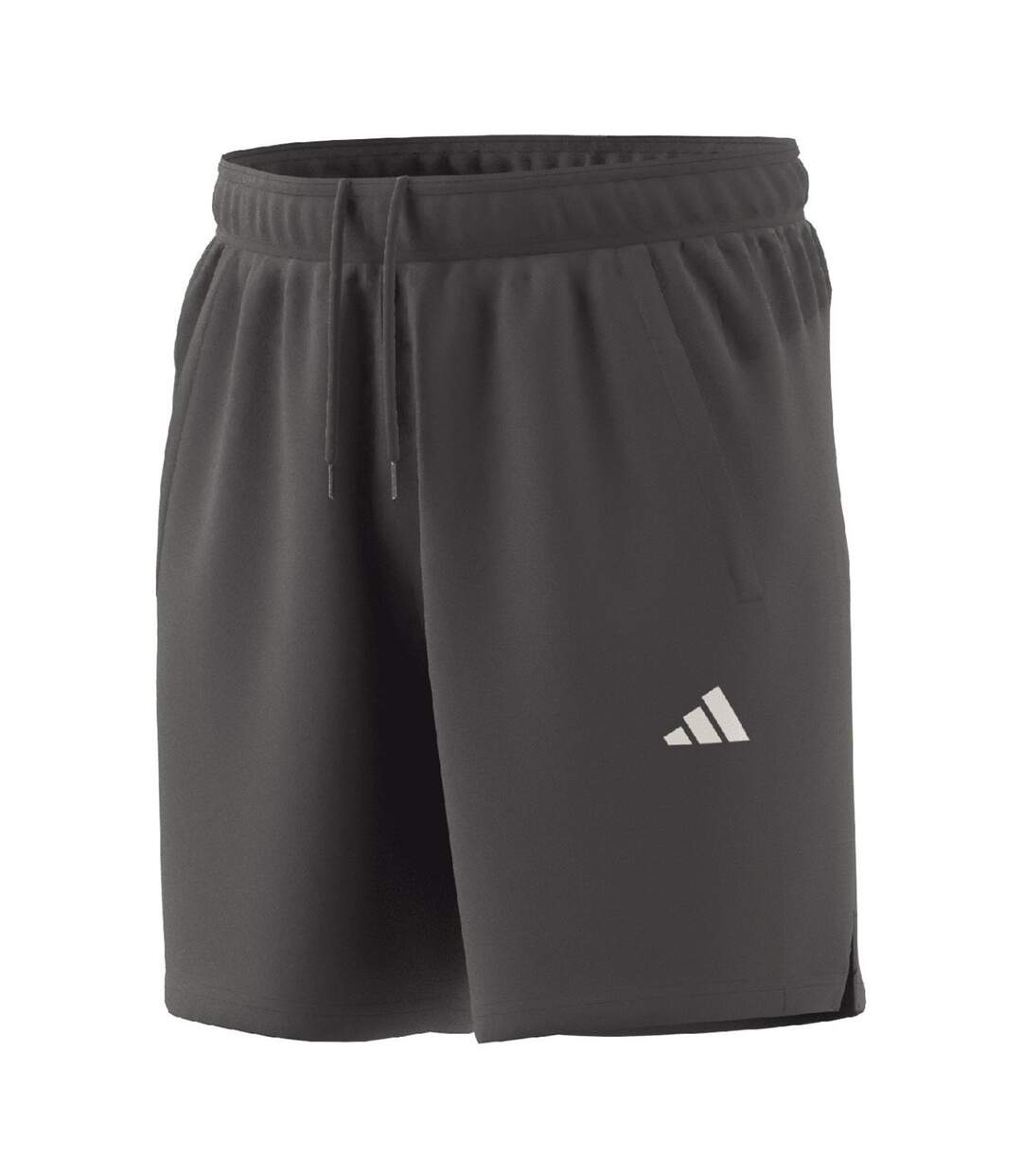 Short Entraînement Style Logo Essentials Homme Gris Adidas Clothing-2