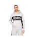Sweat À Capuche Silomane Homme Gris Chiné Crosshatch-2