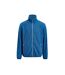 Mens Twohand Fleece Jacket Bright Blue Printer RED-2