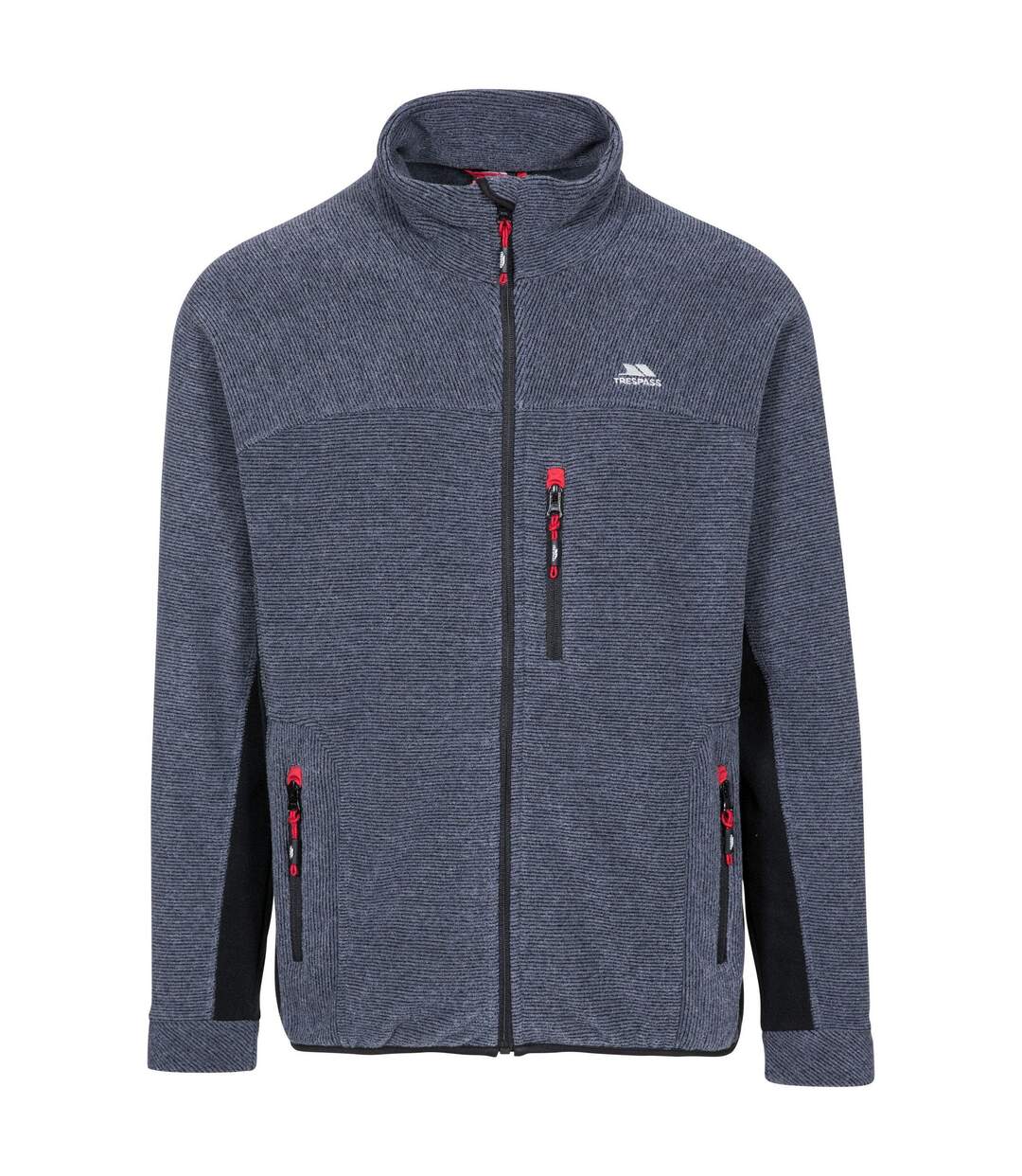 Veste Polaire Jynx Homme Bleu Marine Blanc Trespass-2
