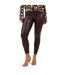 Legging Femme Marron Foncé Brave Soul-2