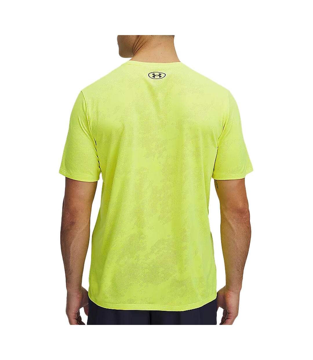 Maillot de sport jaune homme under armour ua tech vent-2
