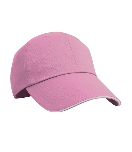 Casquette De Baseball Rose Blanc Result Headwear
