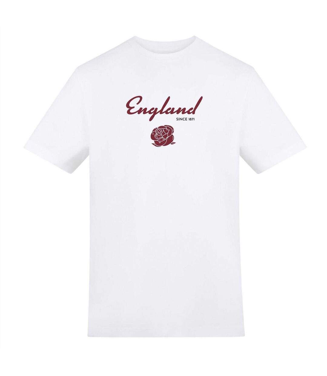 Mens England Since 1871 T-shirt White AWD-1