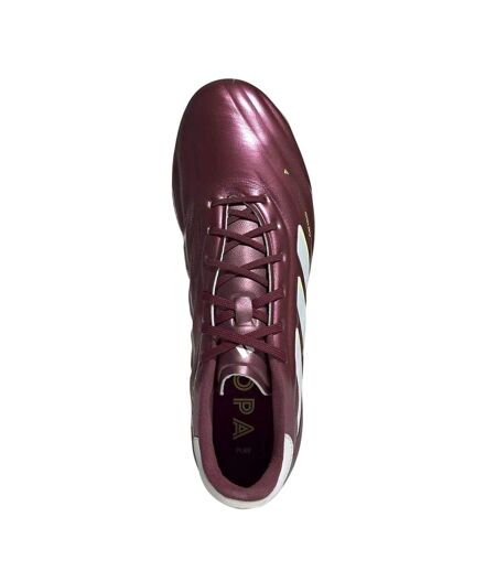 Mens Copa Pure Elite Calf Leather Firm Ground Football Boots Red Adidas