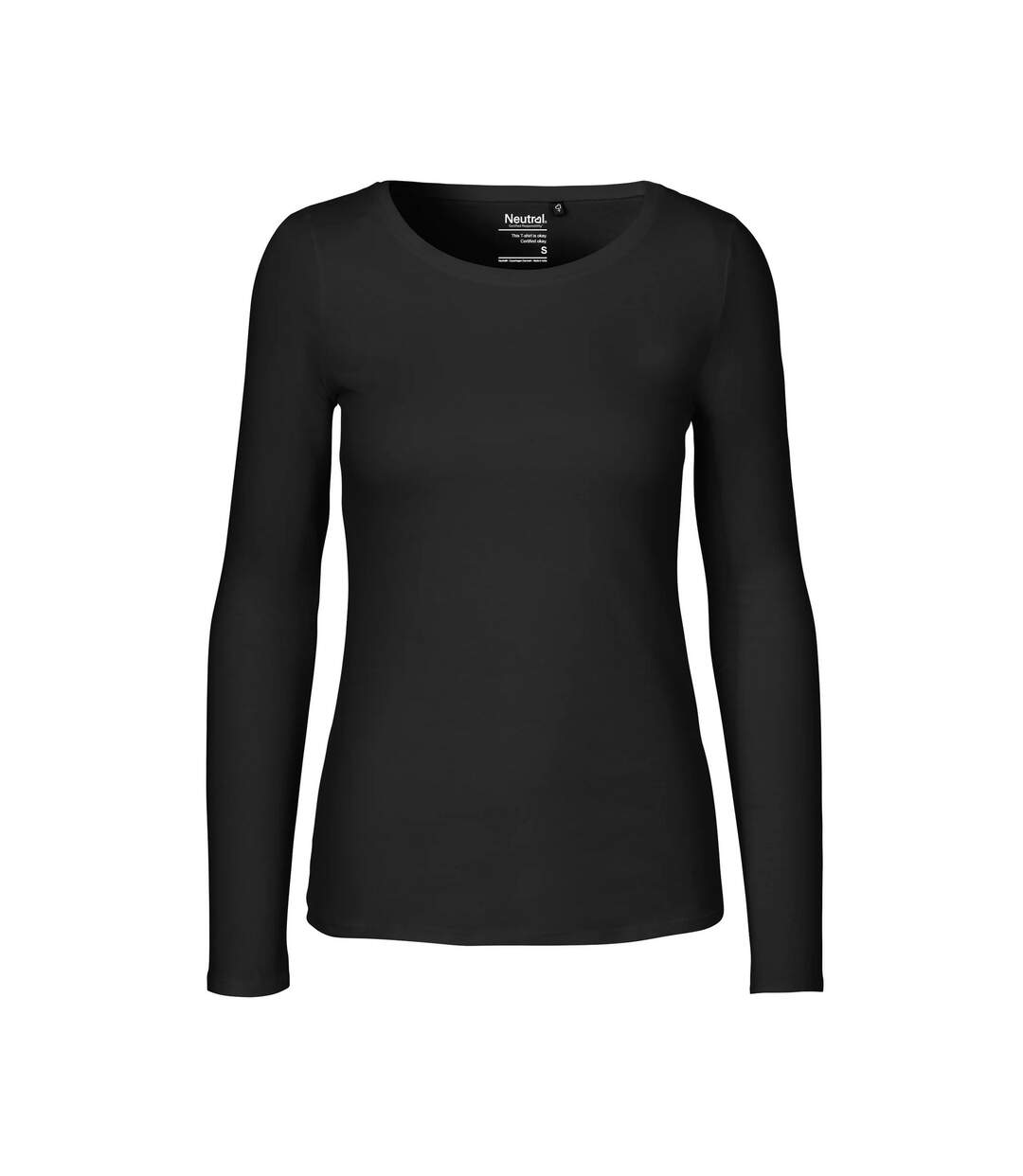 T-shirt Femme Noir Neutral-1