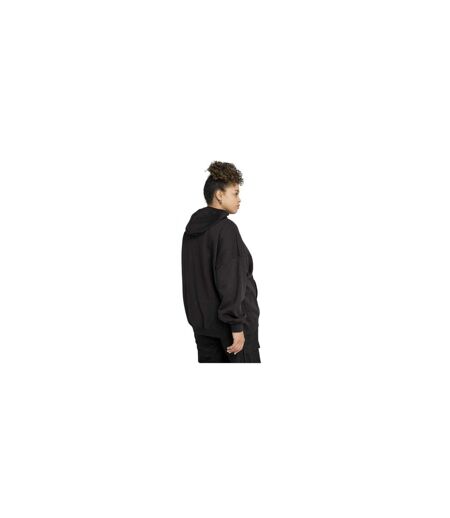 Womens/ladies Essentials Oversized Hoodie Black Puma
