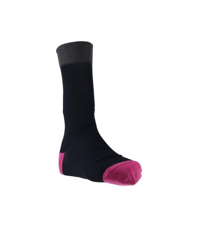 LABONAL Chaussettes Homme Coton TALON POINTE Marine