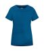 Womens/ladies pro marl polyester training t-shirt poseidon marl Umbro-1
