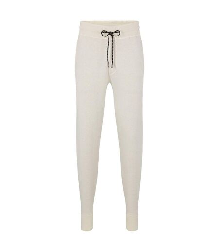 Mens Lacri Jogging Bottoms White Boss