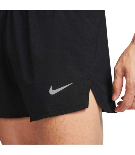 Short De Course Homme Noir Argenté Nike