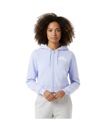 Veste À Capuche Femme Lilas New Balance