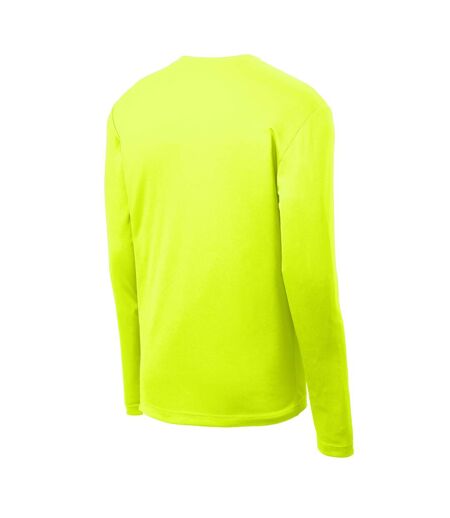 Spiro Ladies/Womens Sports Quick-Dry Long Sleeve Performance T-Shirt (Lime Green) - UTRW1492