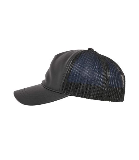 Flexfit by  mens trucker cap black/black Yupoong