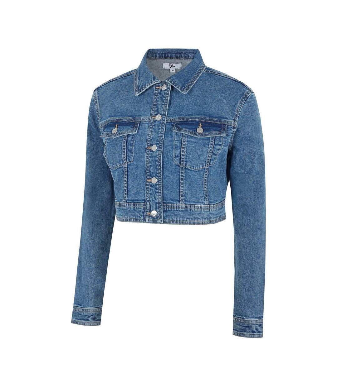 Veste En Jean Femme Bleu US Polo Assn-1