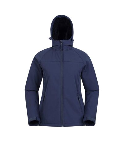 Veste softshell arctic femme bleu foncé Mountain Warehouse